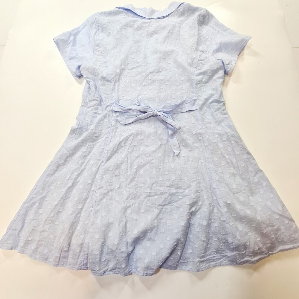 MAJORELLE Tumbleweed Dress in Baby Blue Large - Picture 7 of 9